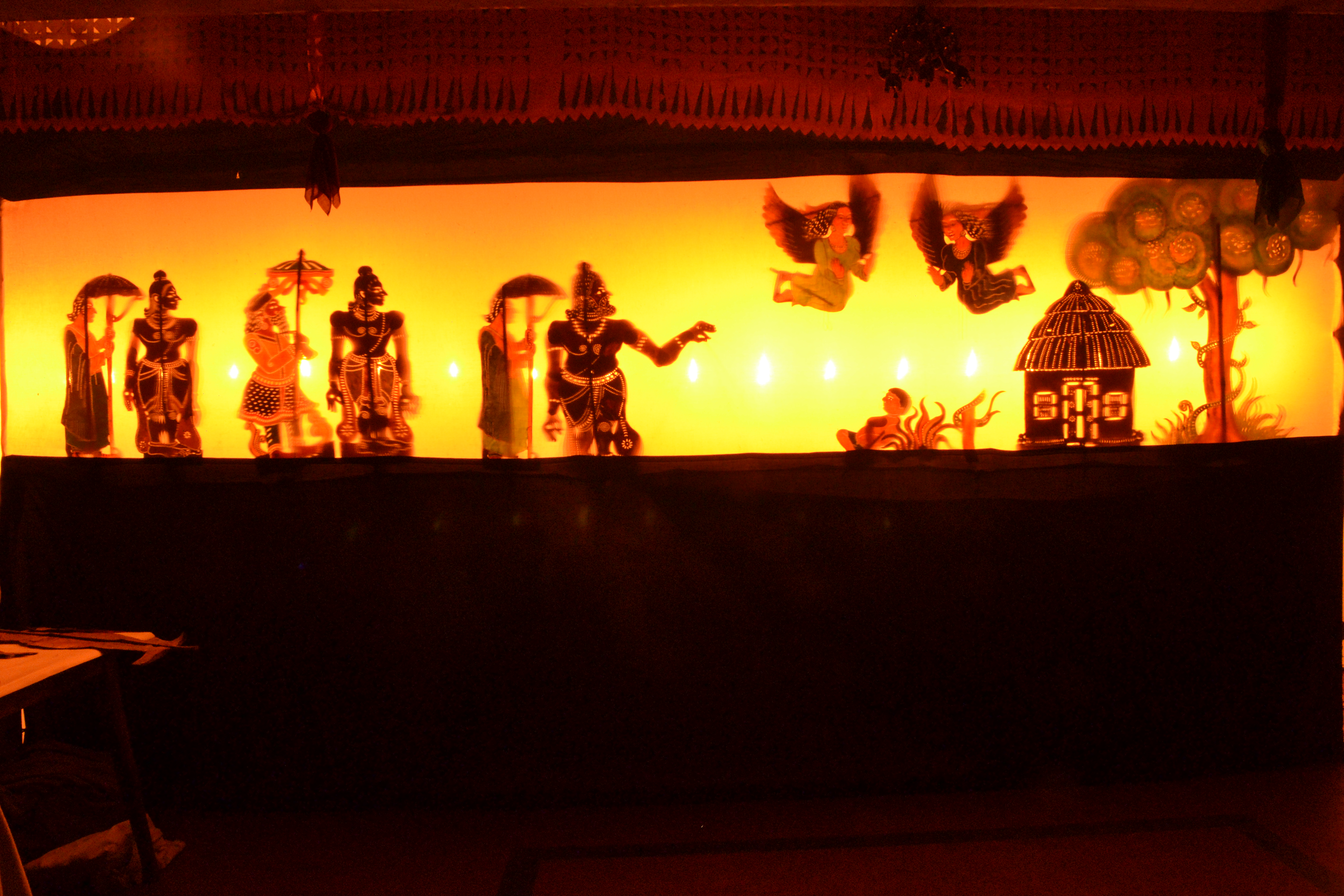Shadow puppetry